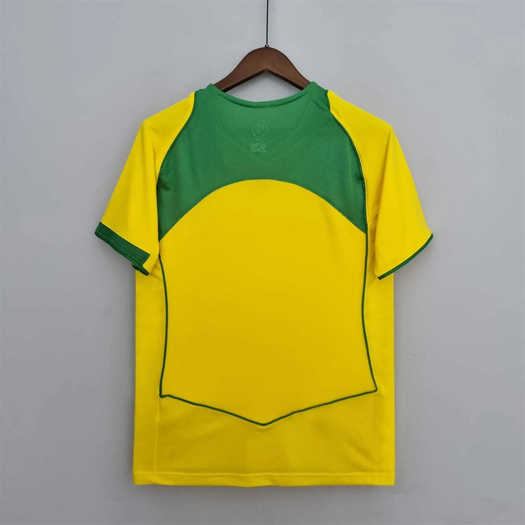 Brazil 2004 Home Retro Jersey
