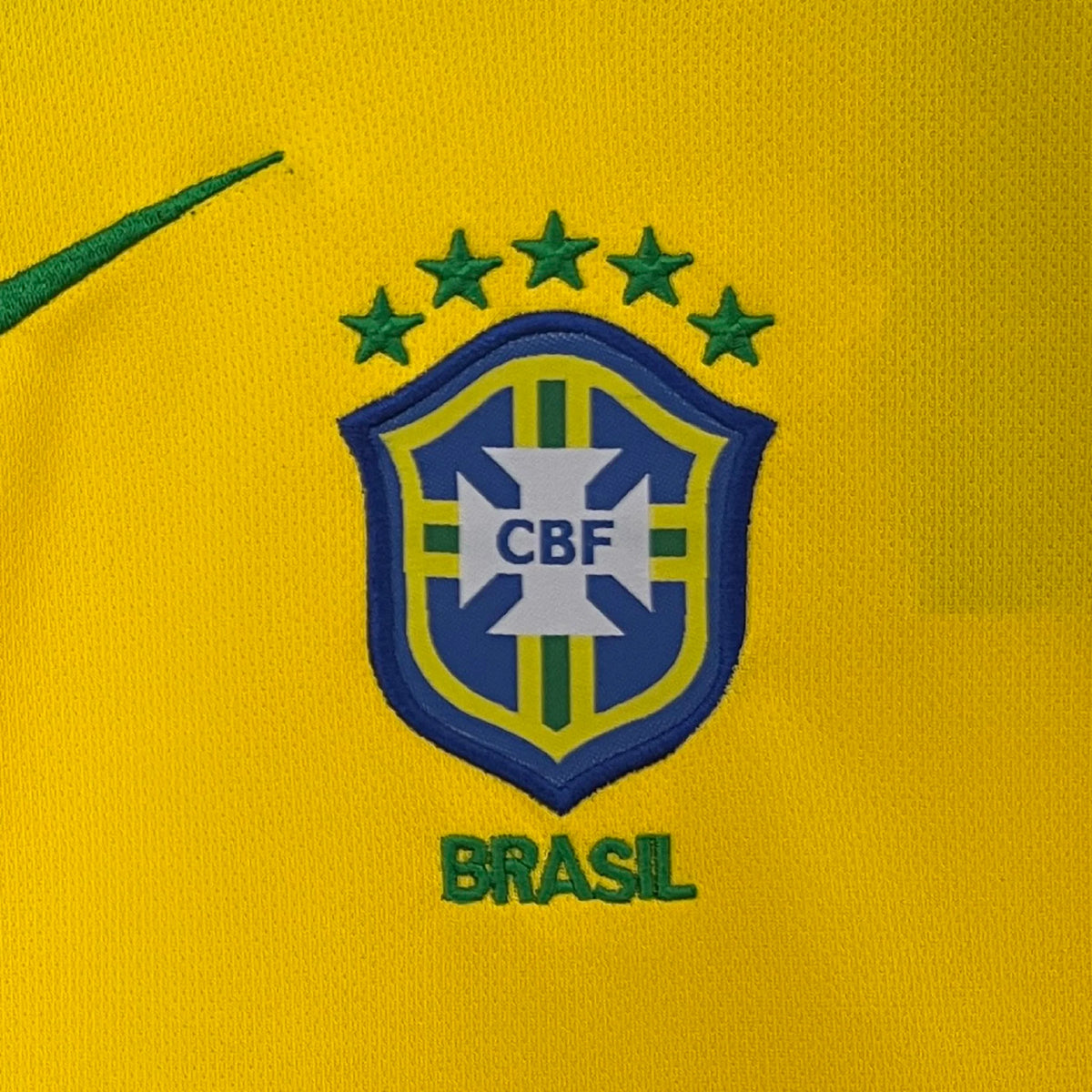 Brazil 2004 Home Retro Jersey Kids Size