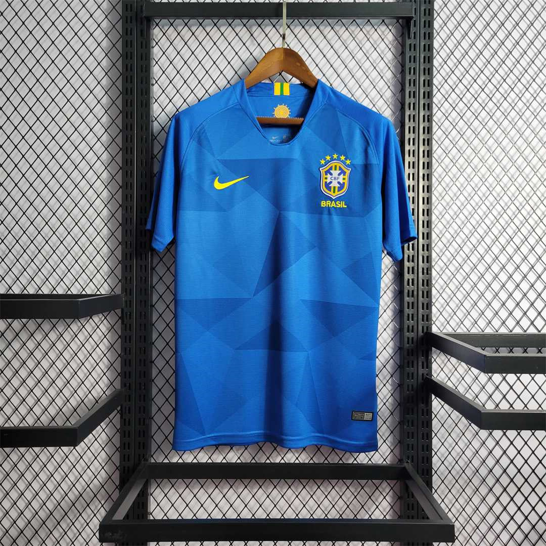 Brazil 2018 Away Retro Jersey