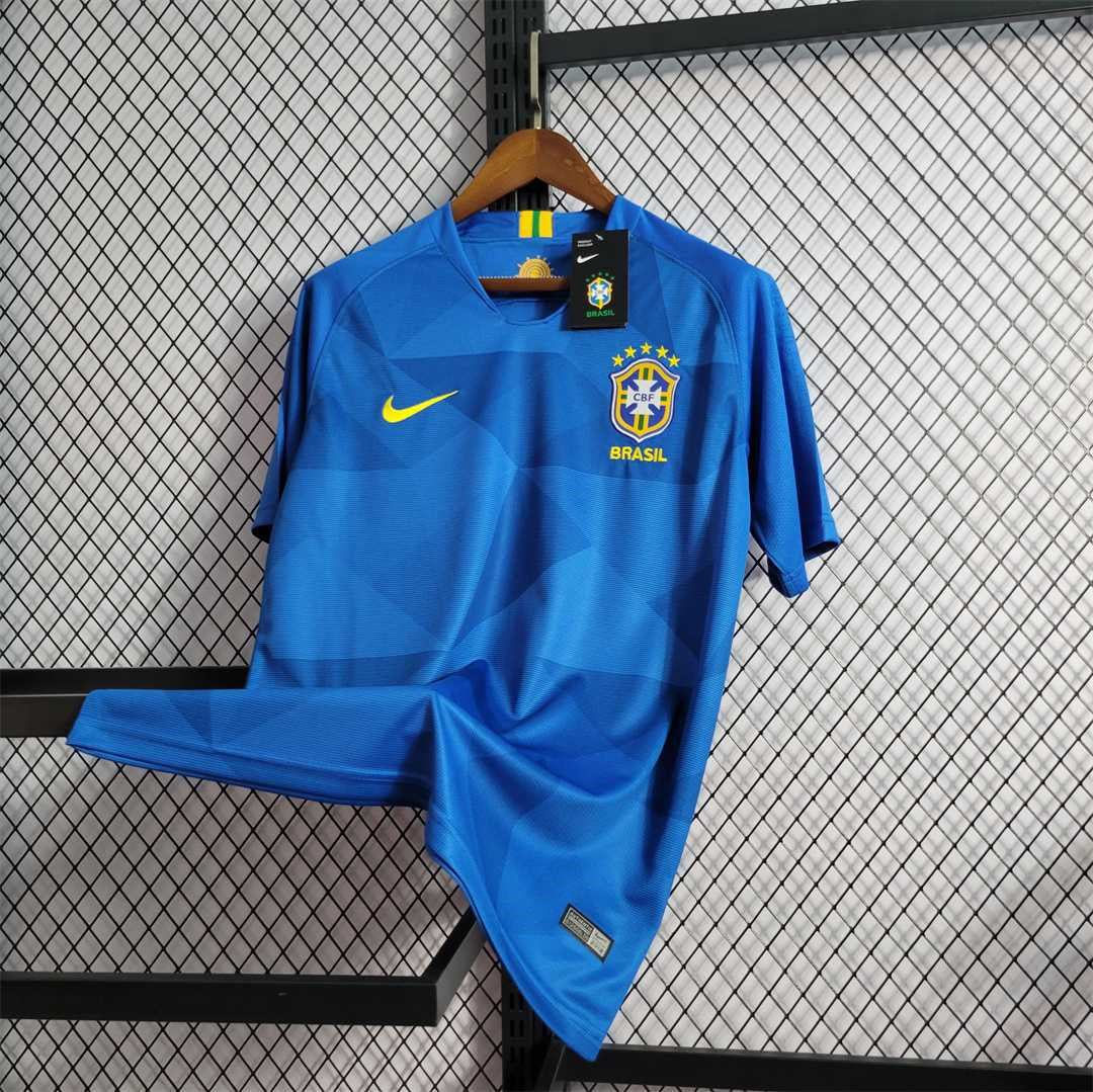 Brazil 2018 Away Retro Jersey
