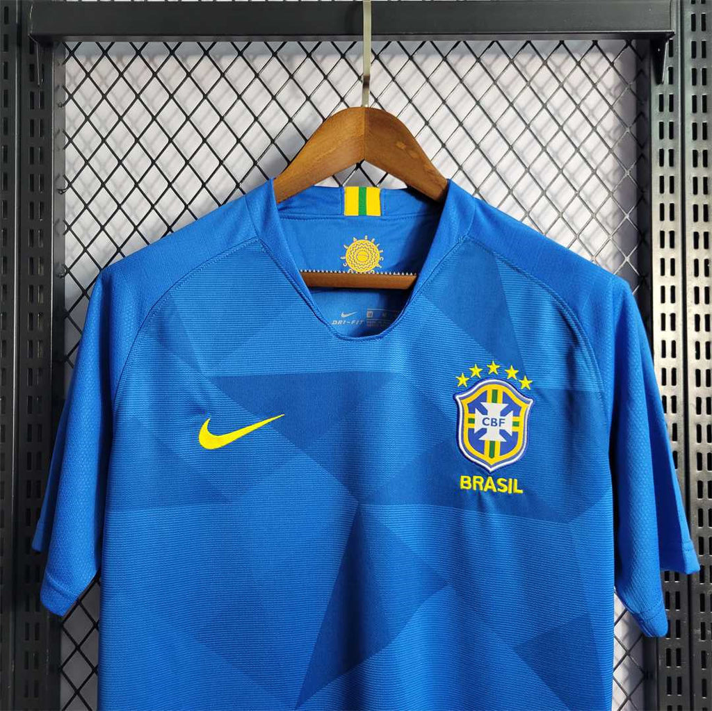 Brazil 2018 Away Retro Jersey