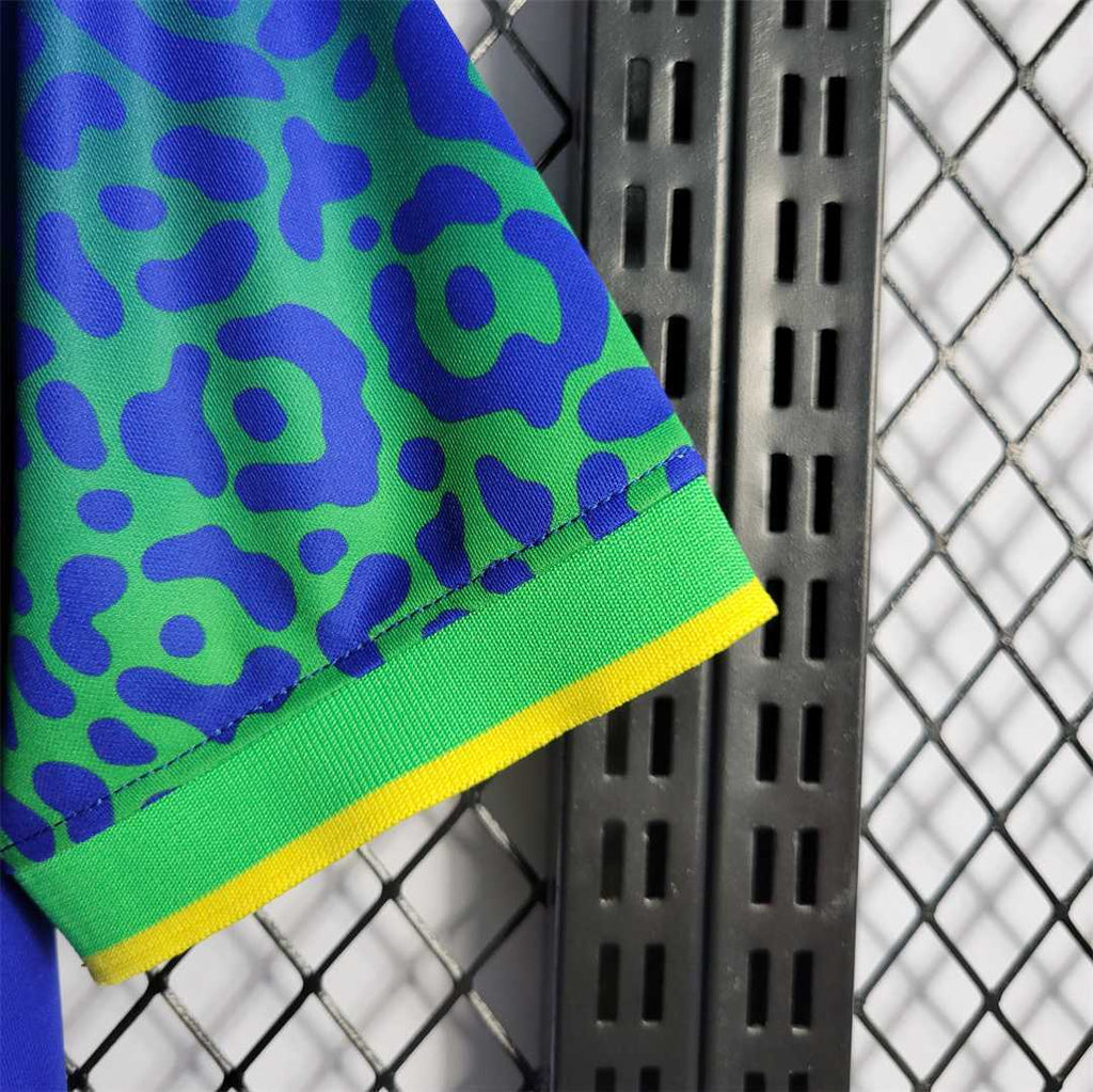 Brazil 2022 Away Jersey Kids Size