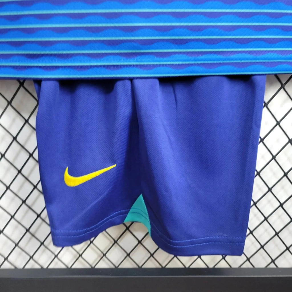 Brazil 2024/2025 Away Jersey Kids Size
