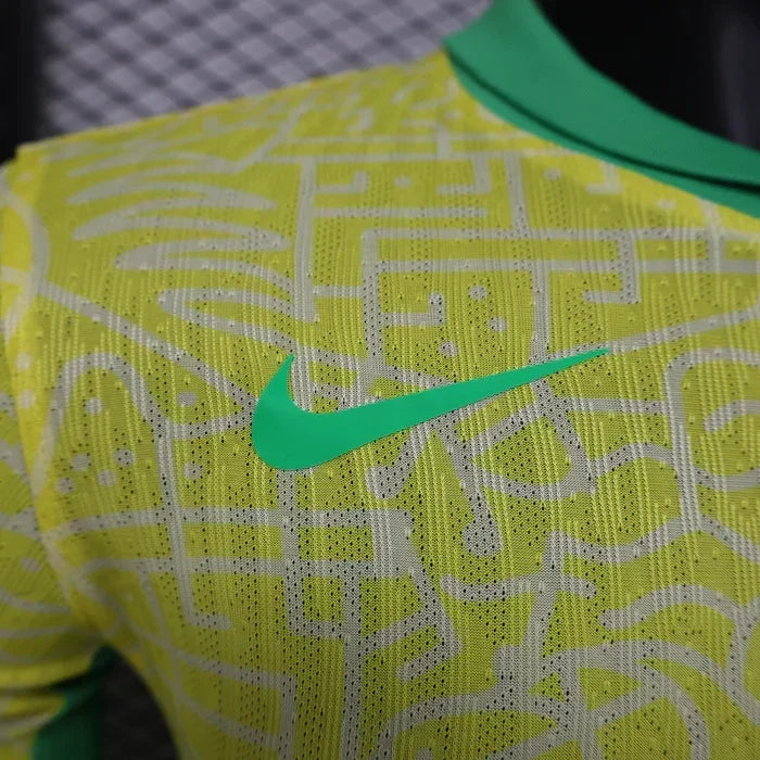 Brazil 2024/2025 Home Long Sleeve Jersey