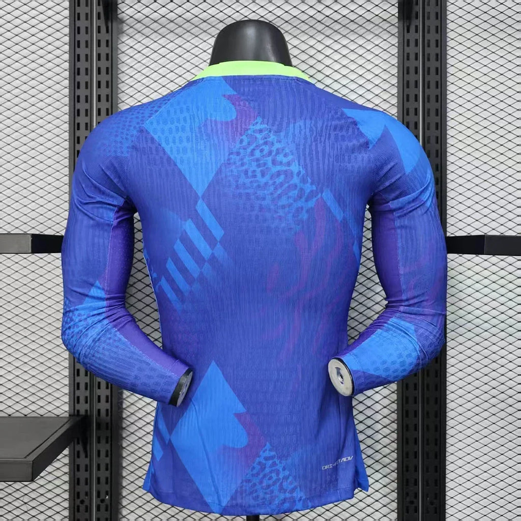 Brazil 2025/2026 Away Long Sleeve Jersey
