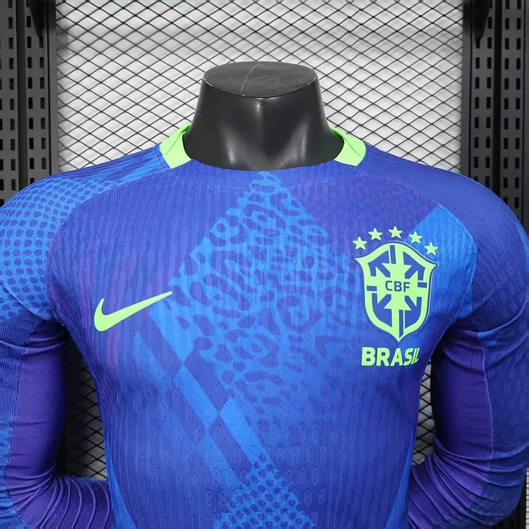Brazil 2025/2026 Away Long Sleeve Jersey