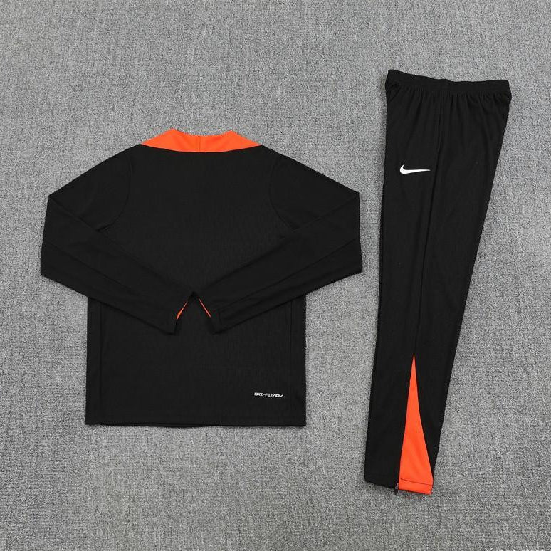 Brazil 2025/2026 Orange and Black Tracksuit