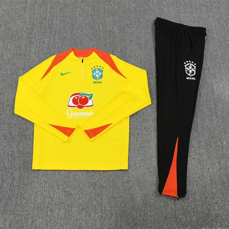 Brazil 2025/2026 Yellow Tracksuit