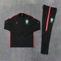 Brazil 2026/2027 Black Red Tracksuit