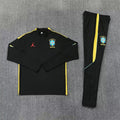 Brazil 2026/2027 Black Yellow Tracksuit