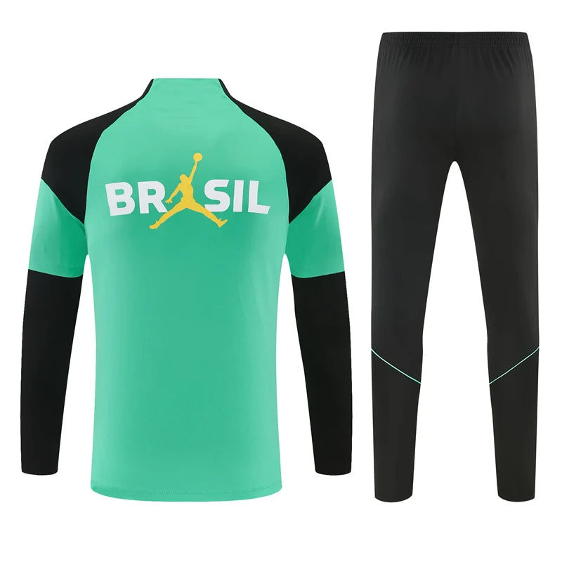 Brazil 2026/2027 Green x Black Tracksuit