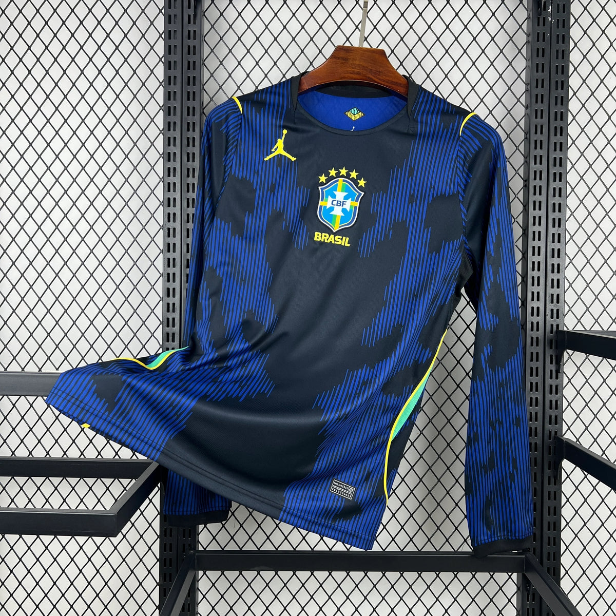 Brazil 2026 Away Long Sleeve Jersey
