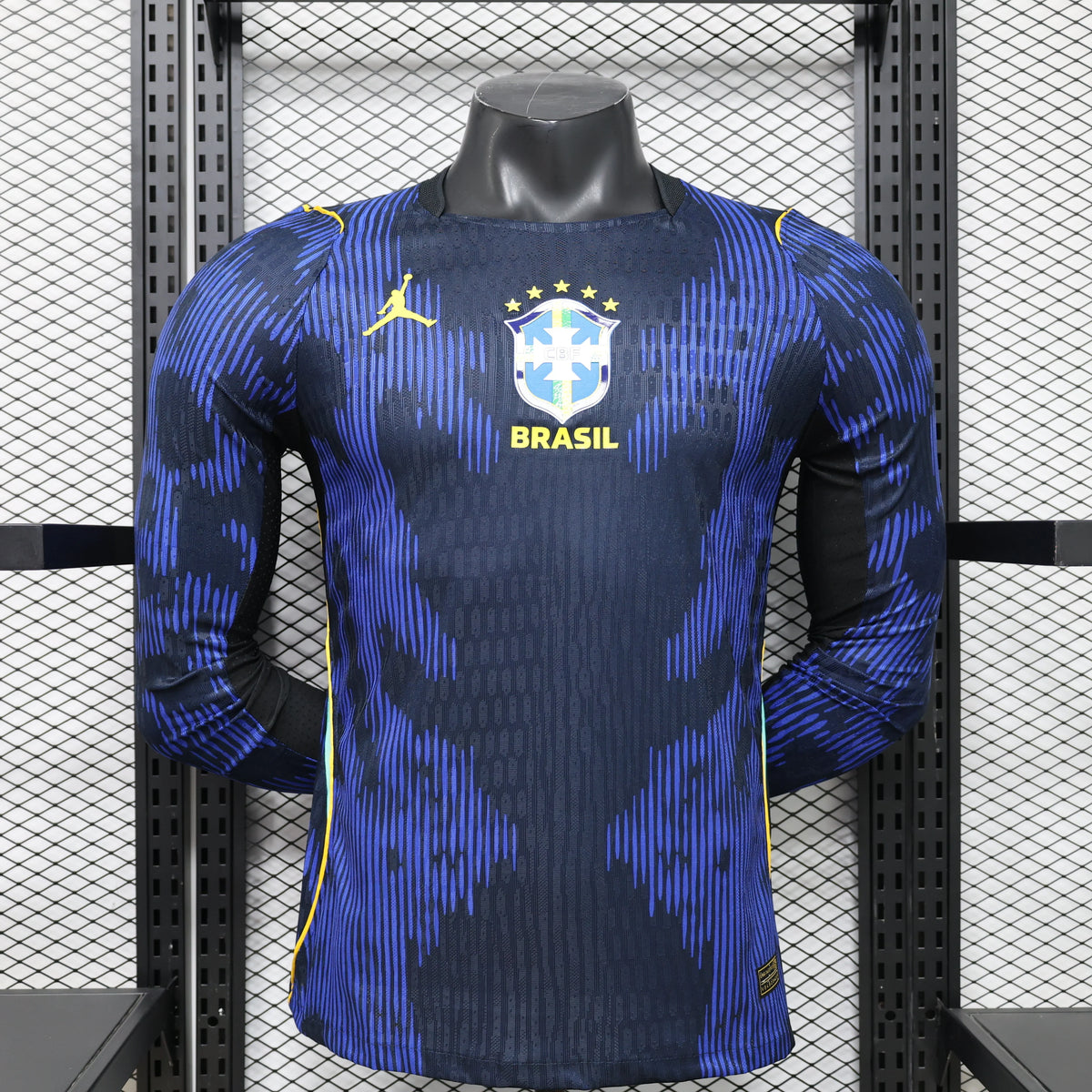 Brazil 2026 Away Long Sleeve Player Jersey