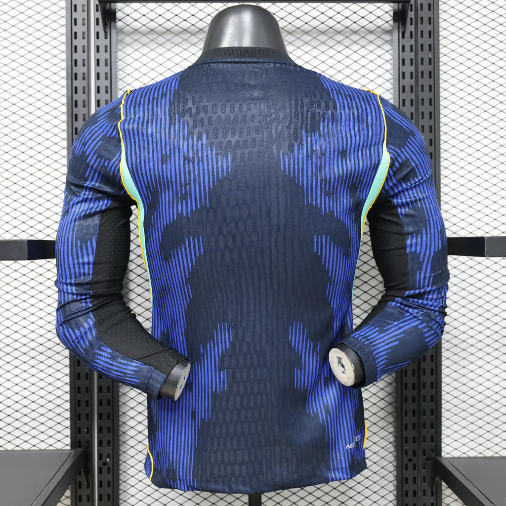 Brazil 2026 Away Long Sleeve Player Jersey