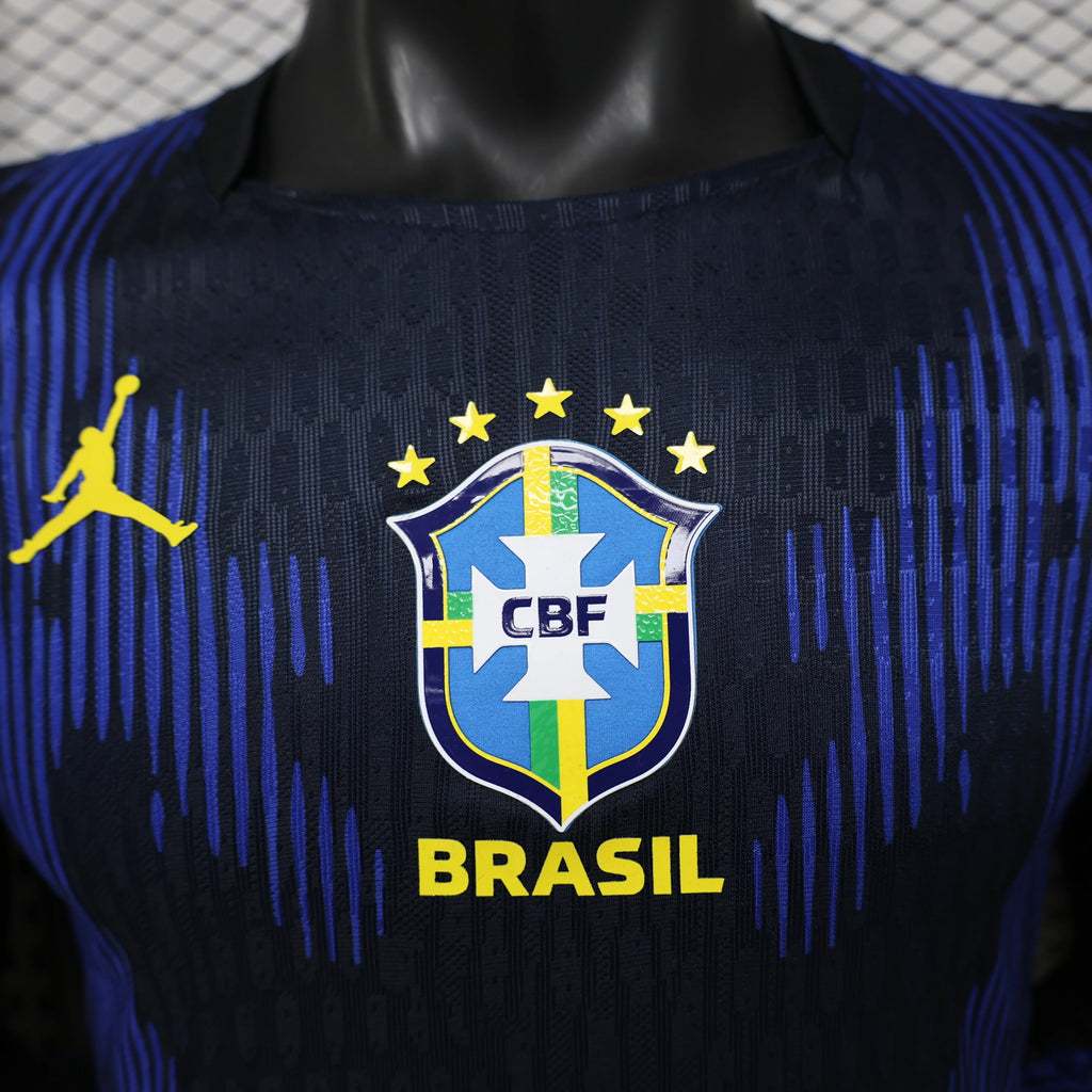 Brazil 2026 Away Long Sleeve Player Jersey