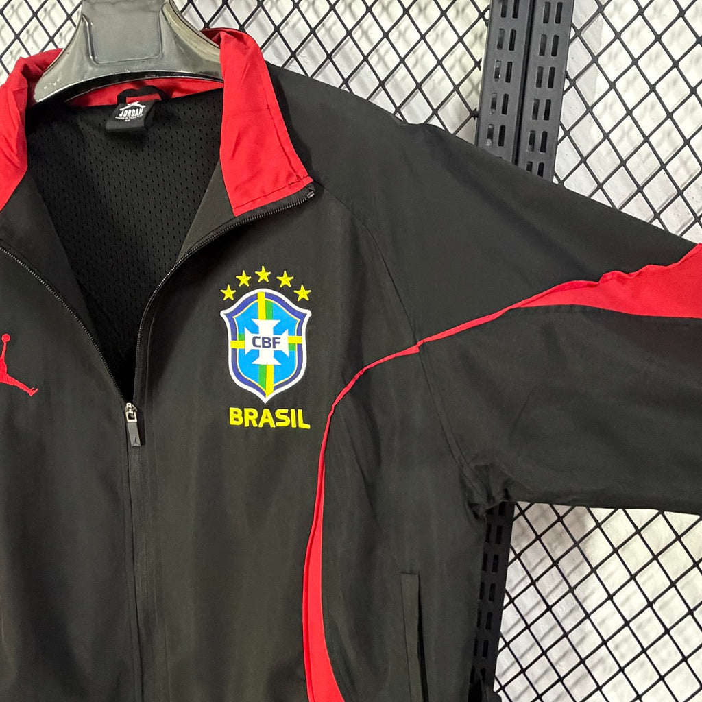 Brazil 2026 Black World Cup Training Windbreaker