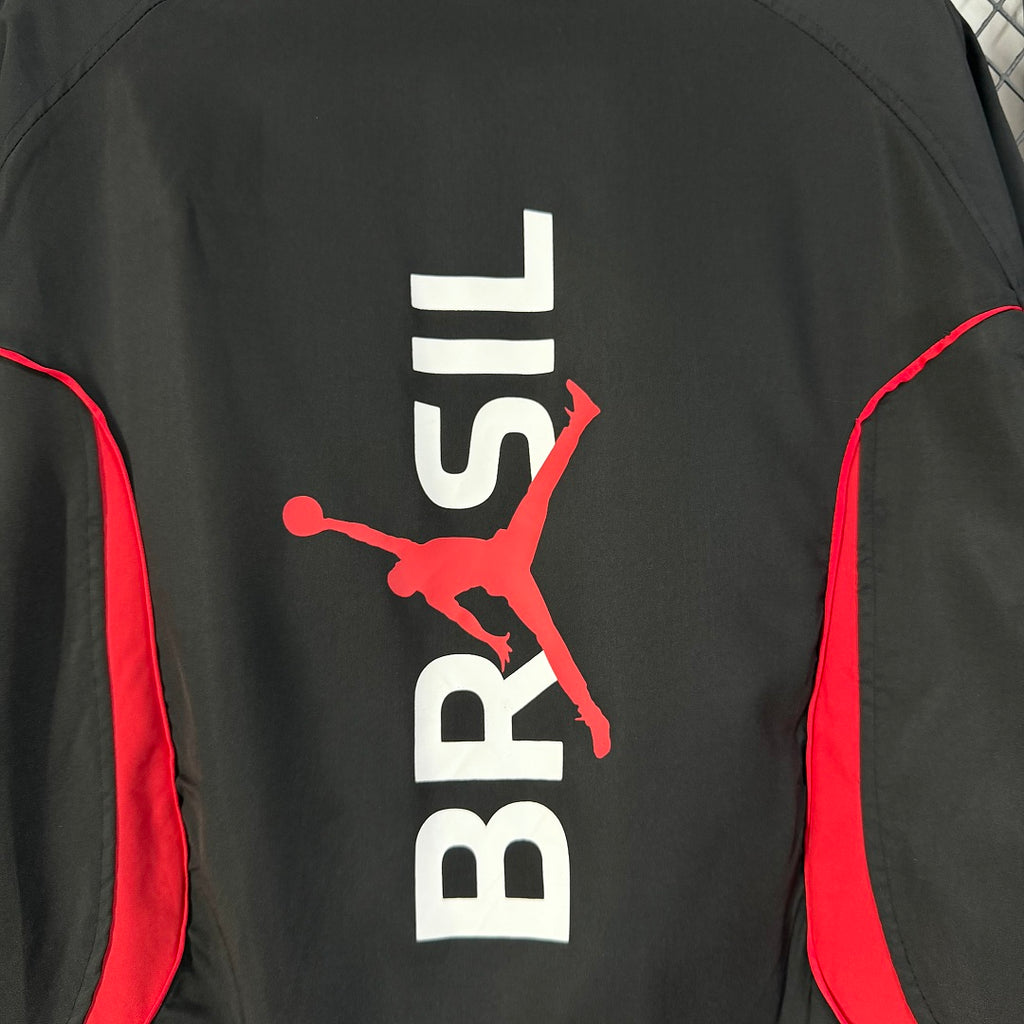 Brazil 2026 Black World Cup Training Windbreaker