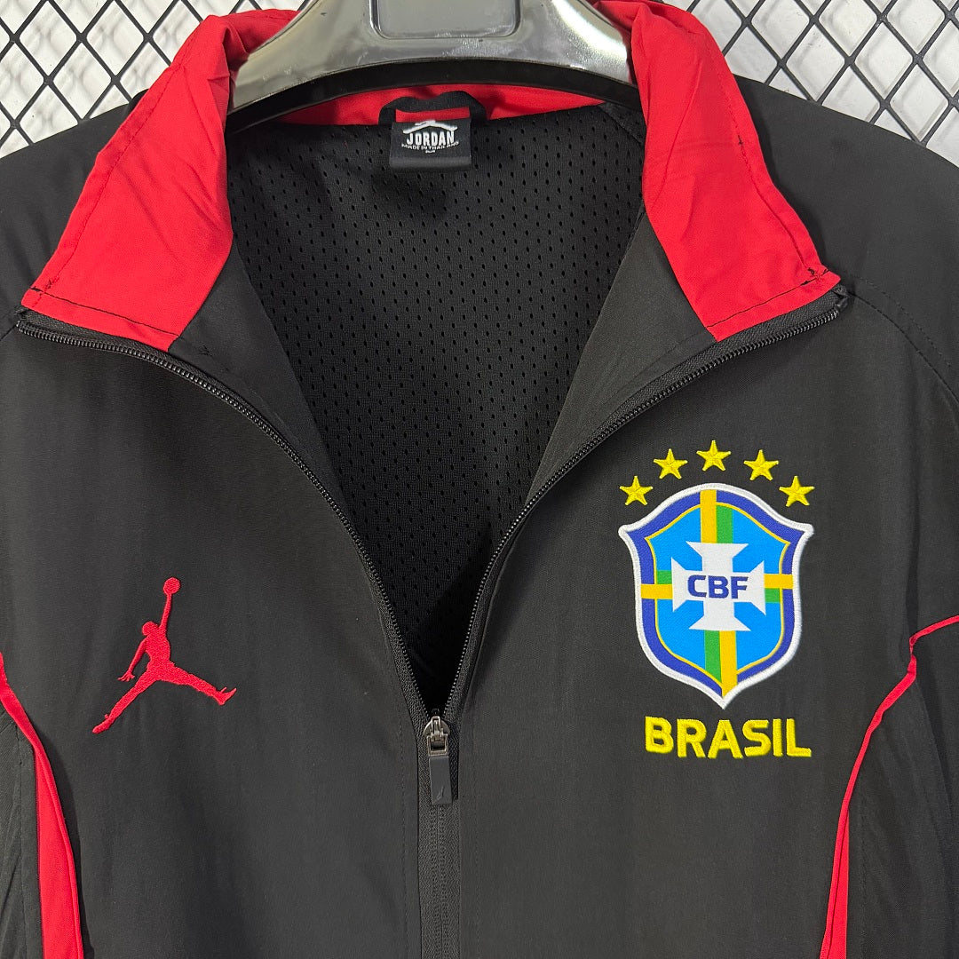 Brazil 2026 Black World Cup Training Windbreaker