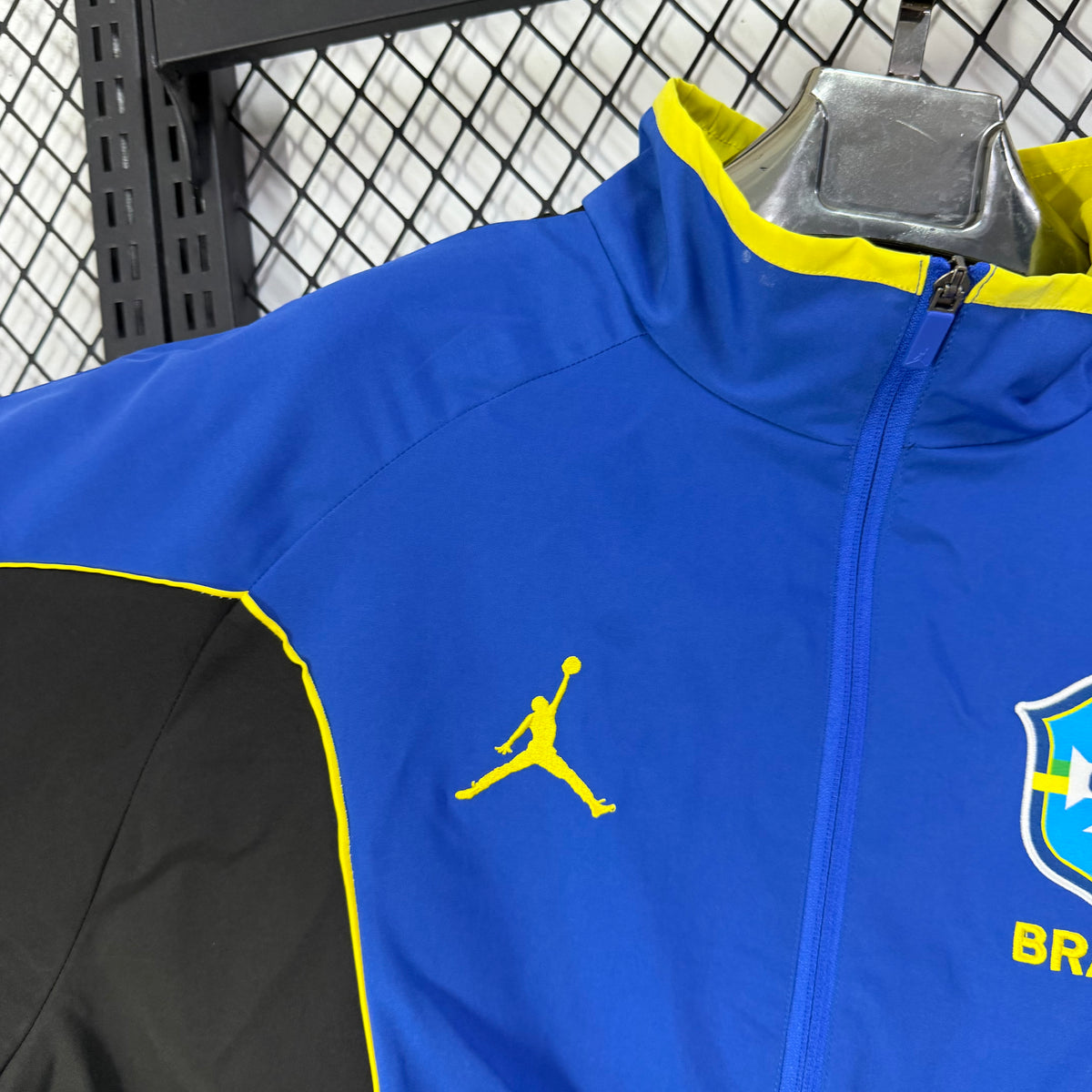 Brazil 2026 Blue World Cup Classic Casual Training Windbreaker