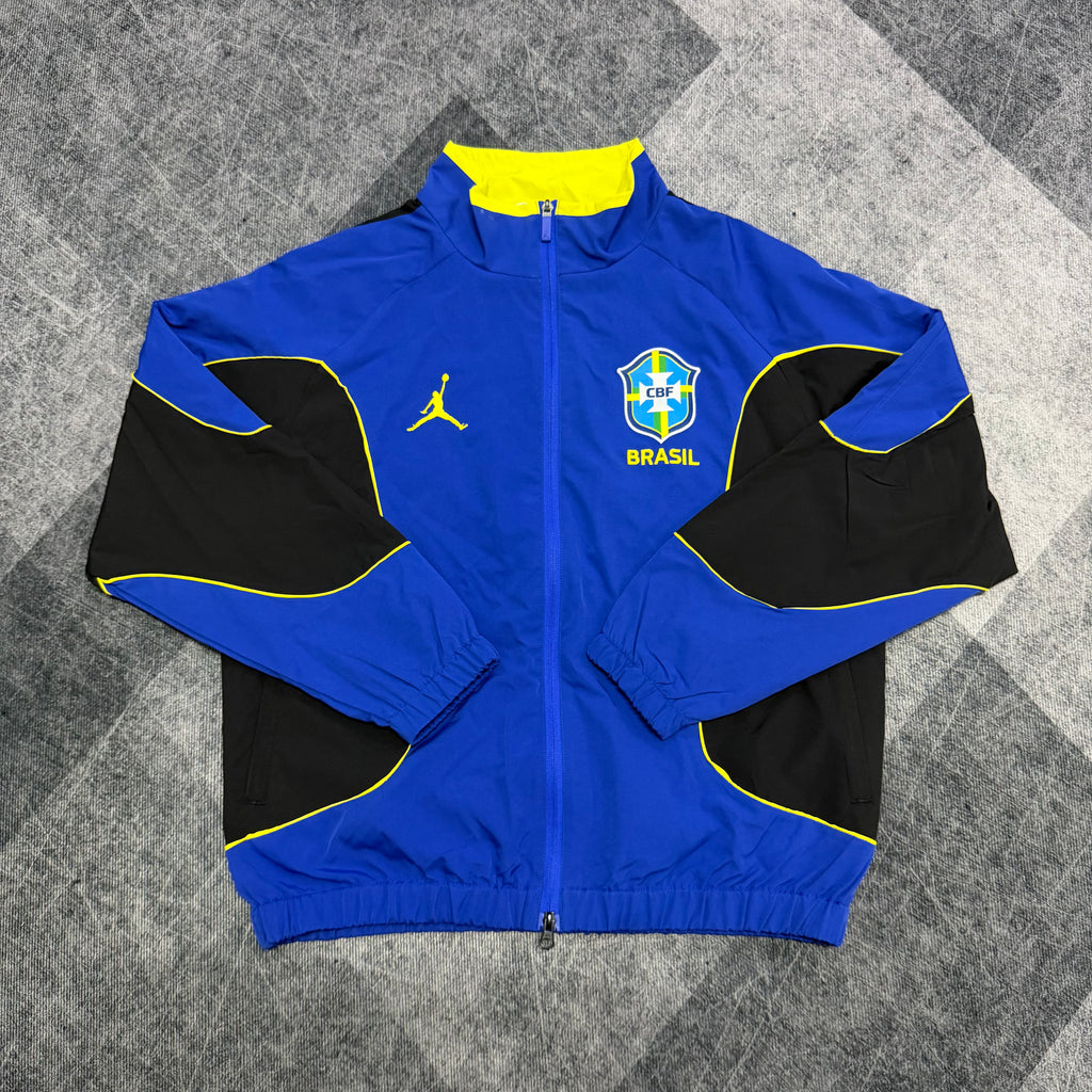 Brazil 2026 Blue World Cup Classic Casual Training Windbreaker