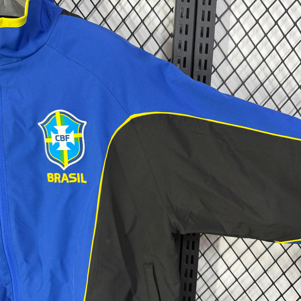Brazil 2026 Blue World Cup Classic Casual Training Windbreaker