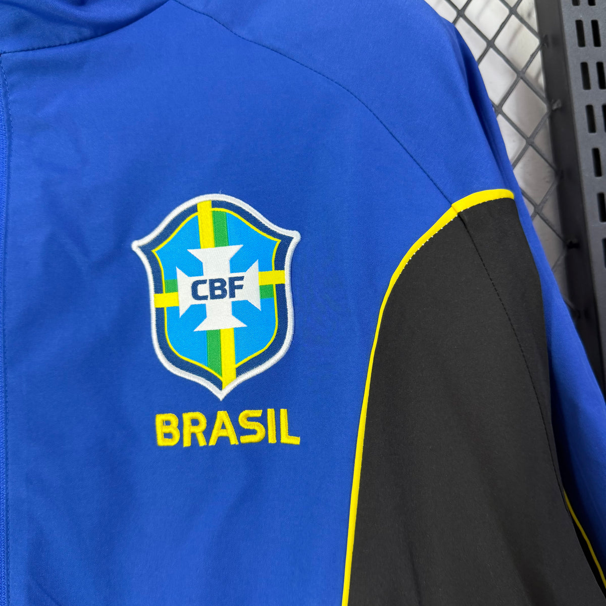 Brazil 2026 Blue World Cup Classic Casual Training Windbreaker