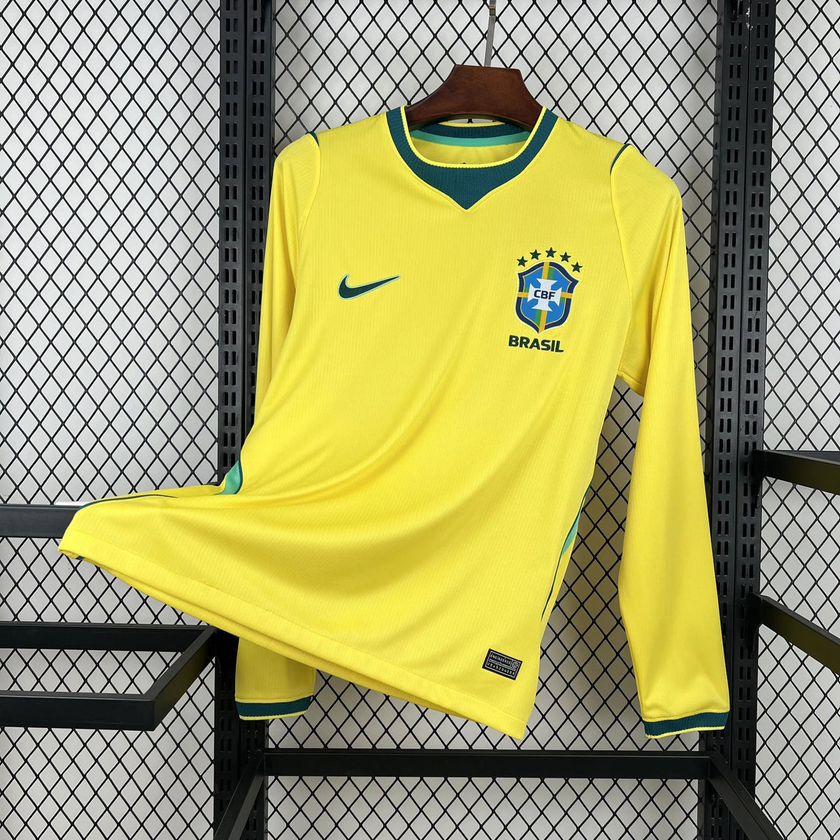 Brazil 2026 Home Long Sleeve Jersey