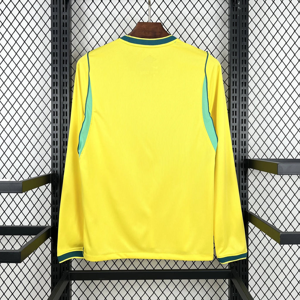 Brazil 2026 Home Long Sleeve Jersey