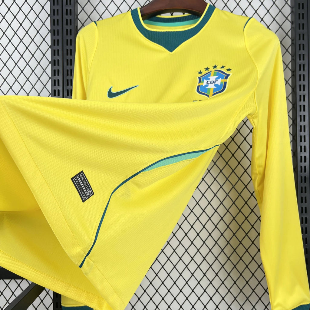 Brazil 2026 Home Long Sleeve Jersey