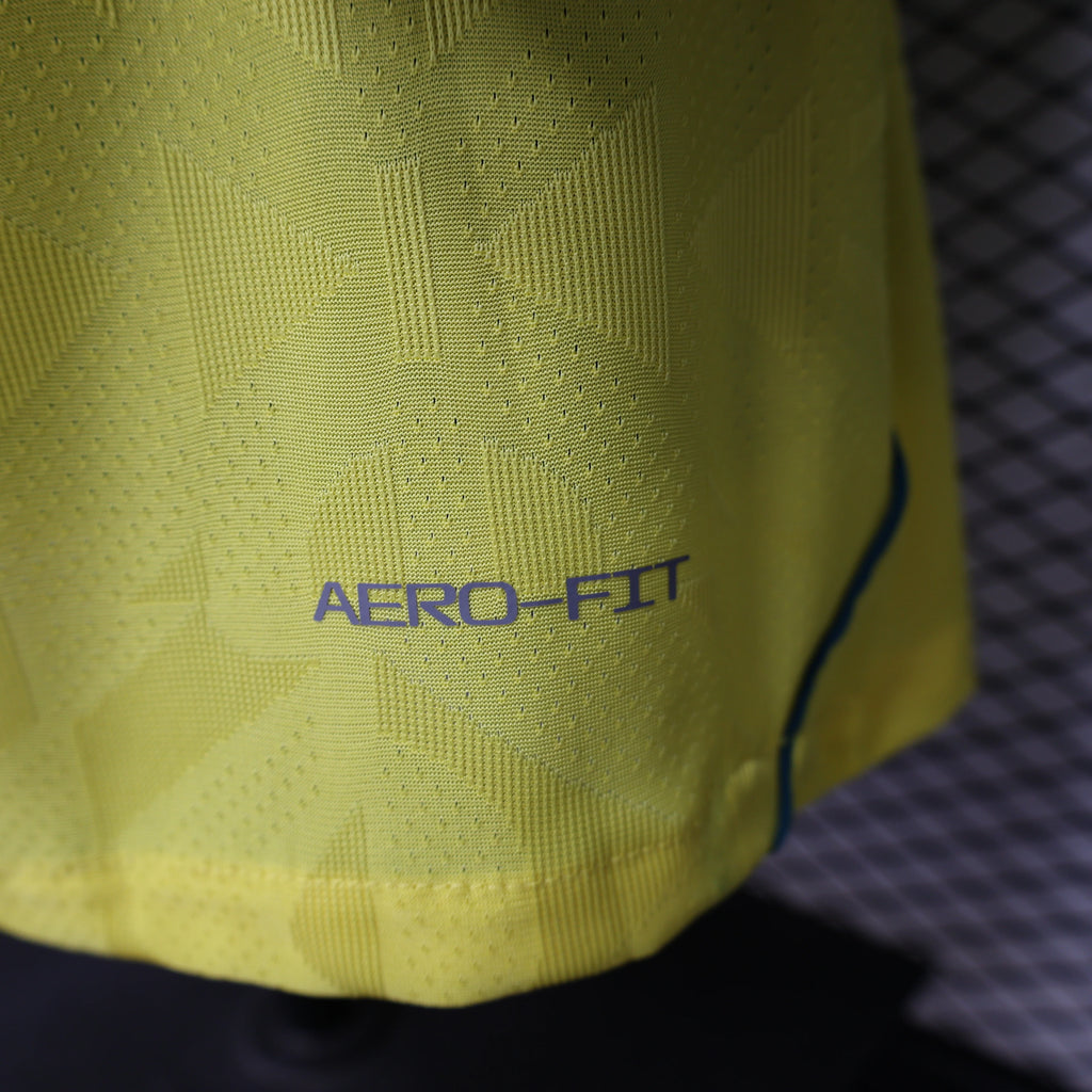 Brazil 2026 Home Long Sleeve Player Jersey