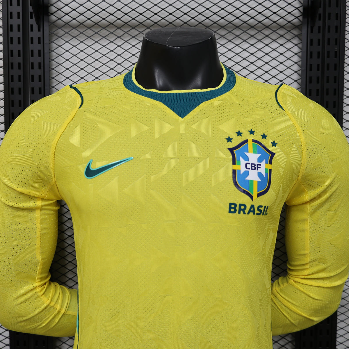 Brazil 2026 Home Long Sleeve Player Jersey