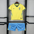 Brazil 2026 Home World Cup Kit Kids Size