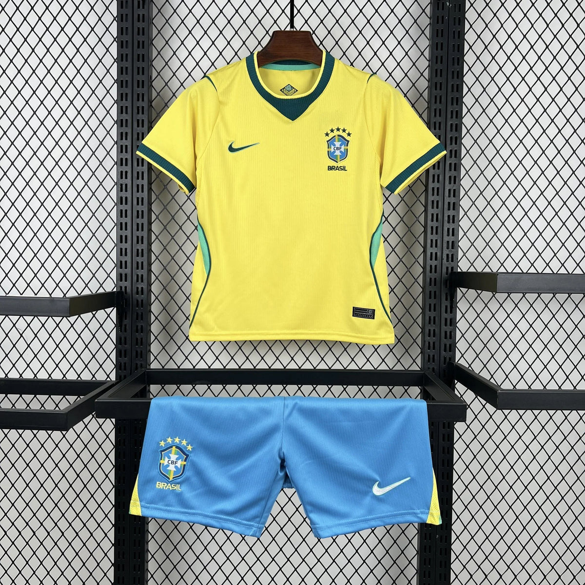 Brazil 2026 Home World Cup Kit Kids Size