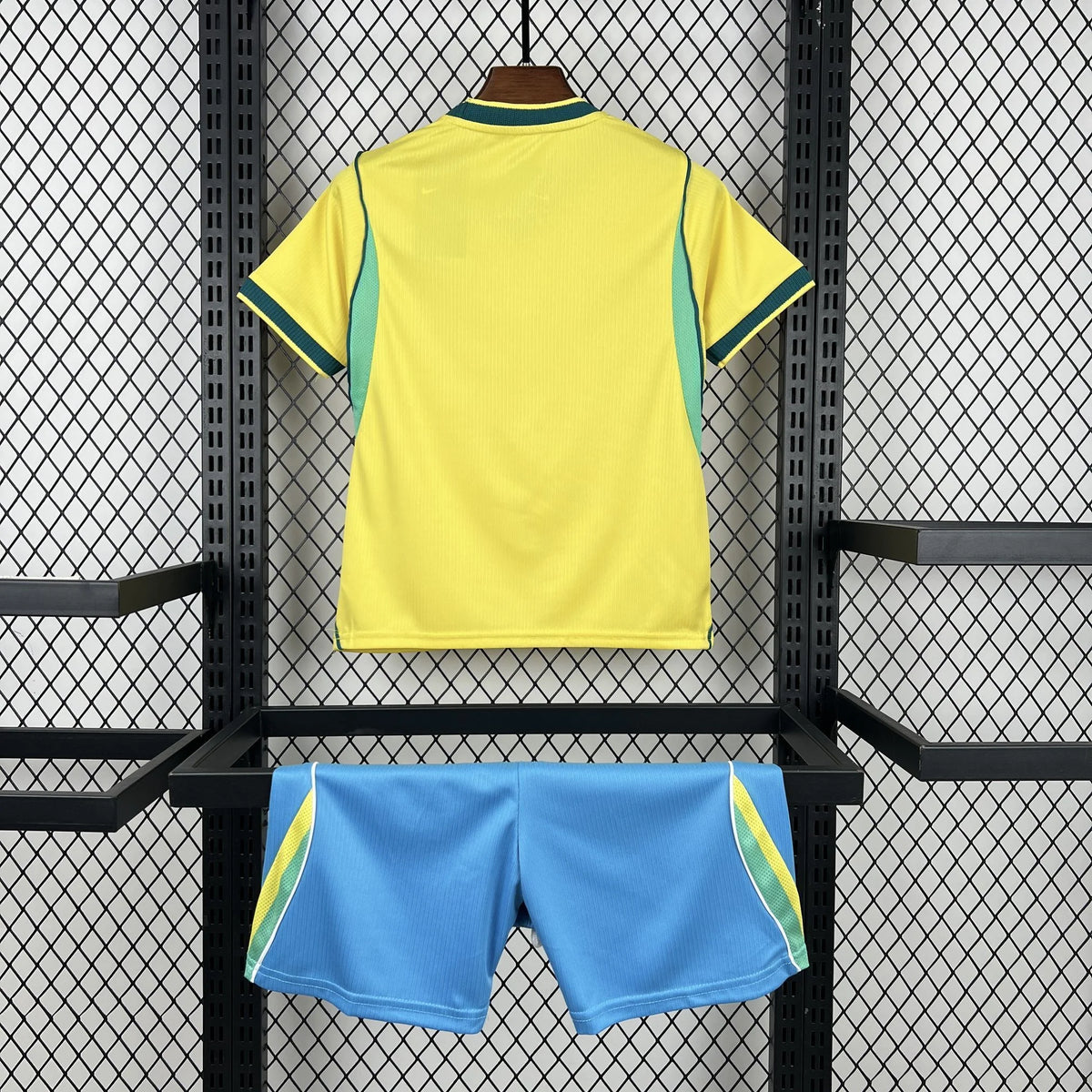 Brazil 2026 Home World Cup Kit Kids Size