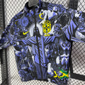 Brazil 2026 Jesus Full-Zip Reversible Windbreaker Jacket