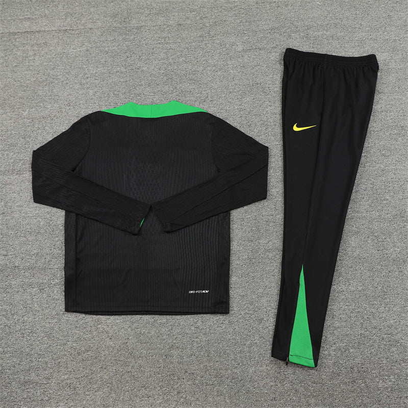 Brazil Black Green Tracksuit