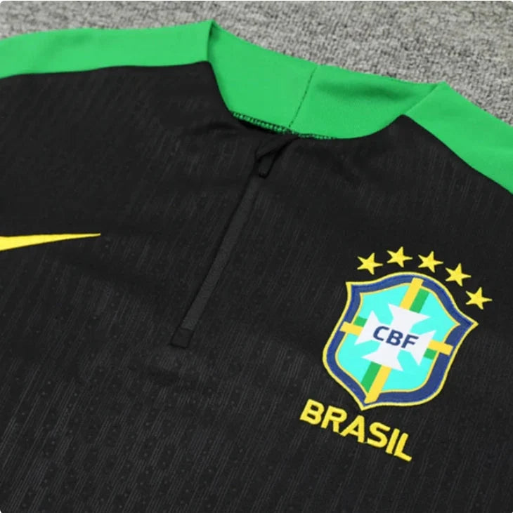 Brazil Black Green Tracksuit