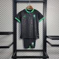 Brazil Black Leopard Jersey Kids Size