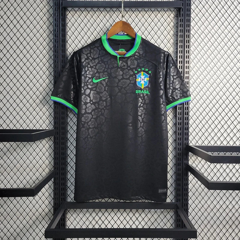 Brazil Black Leopard Limited Jersey