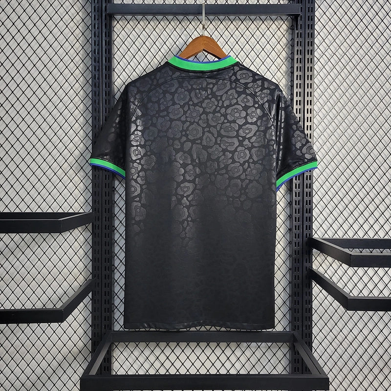 Brazil Black Leopard Limited Jersey