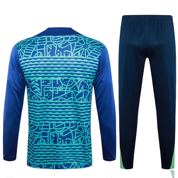 Brazil Blue and Green Tracksuit
