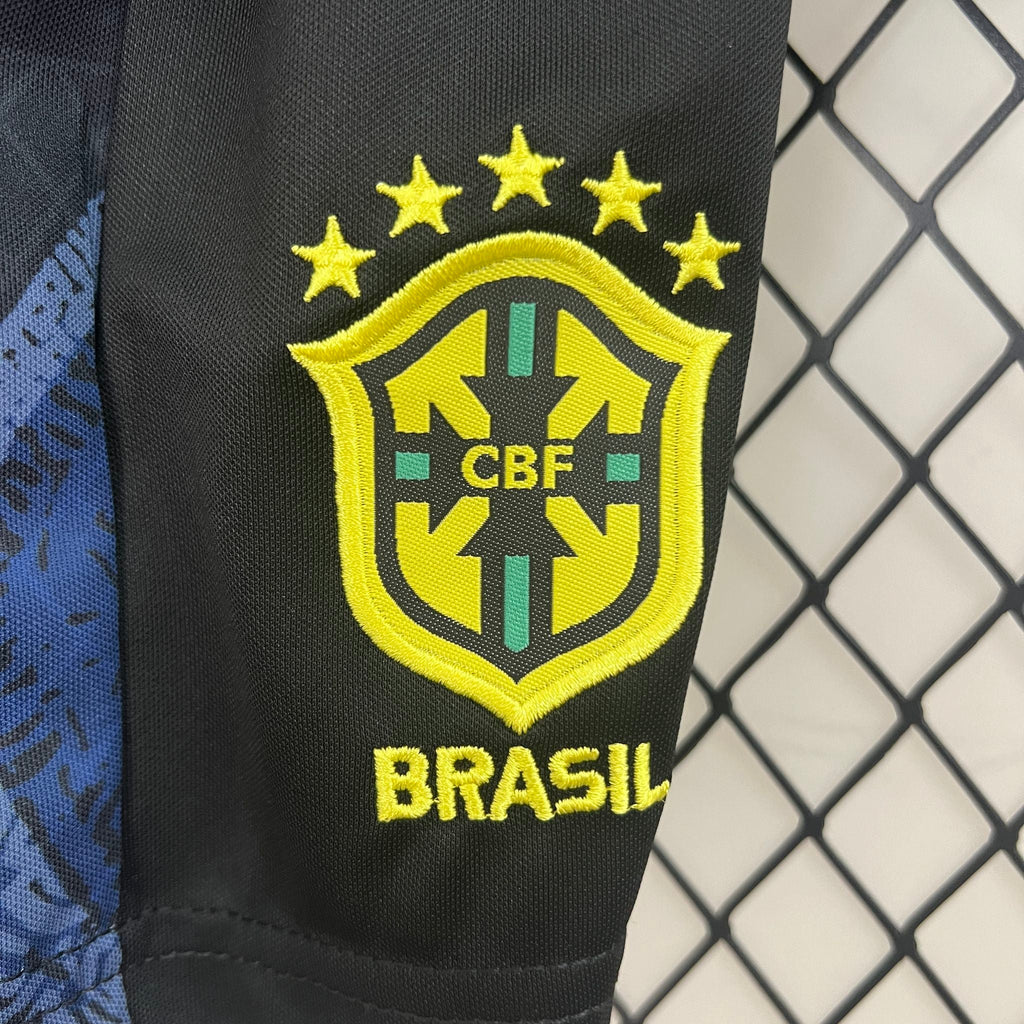 Brazil Jesus Blue Limited Jersey Kids Size