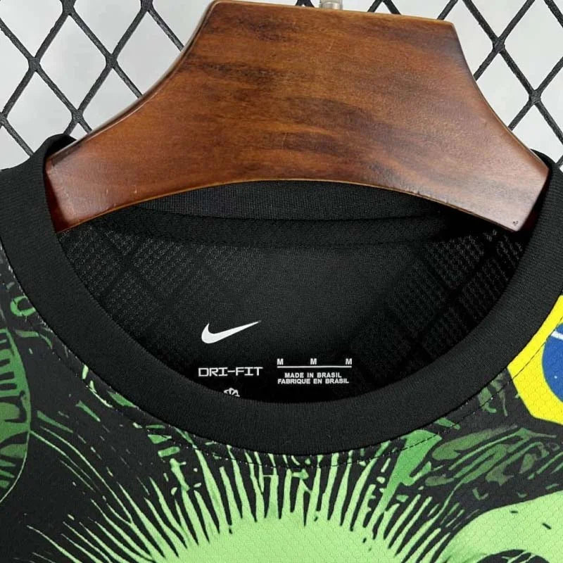 Brazil Jesus Green Limited Jersey