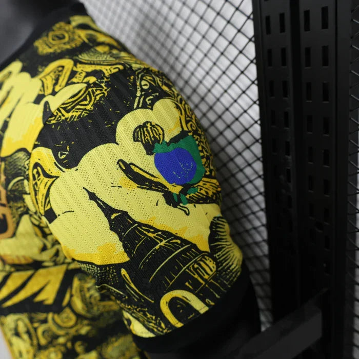 Brazil Jesus Yellow Limited Jersey