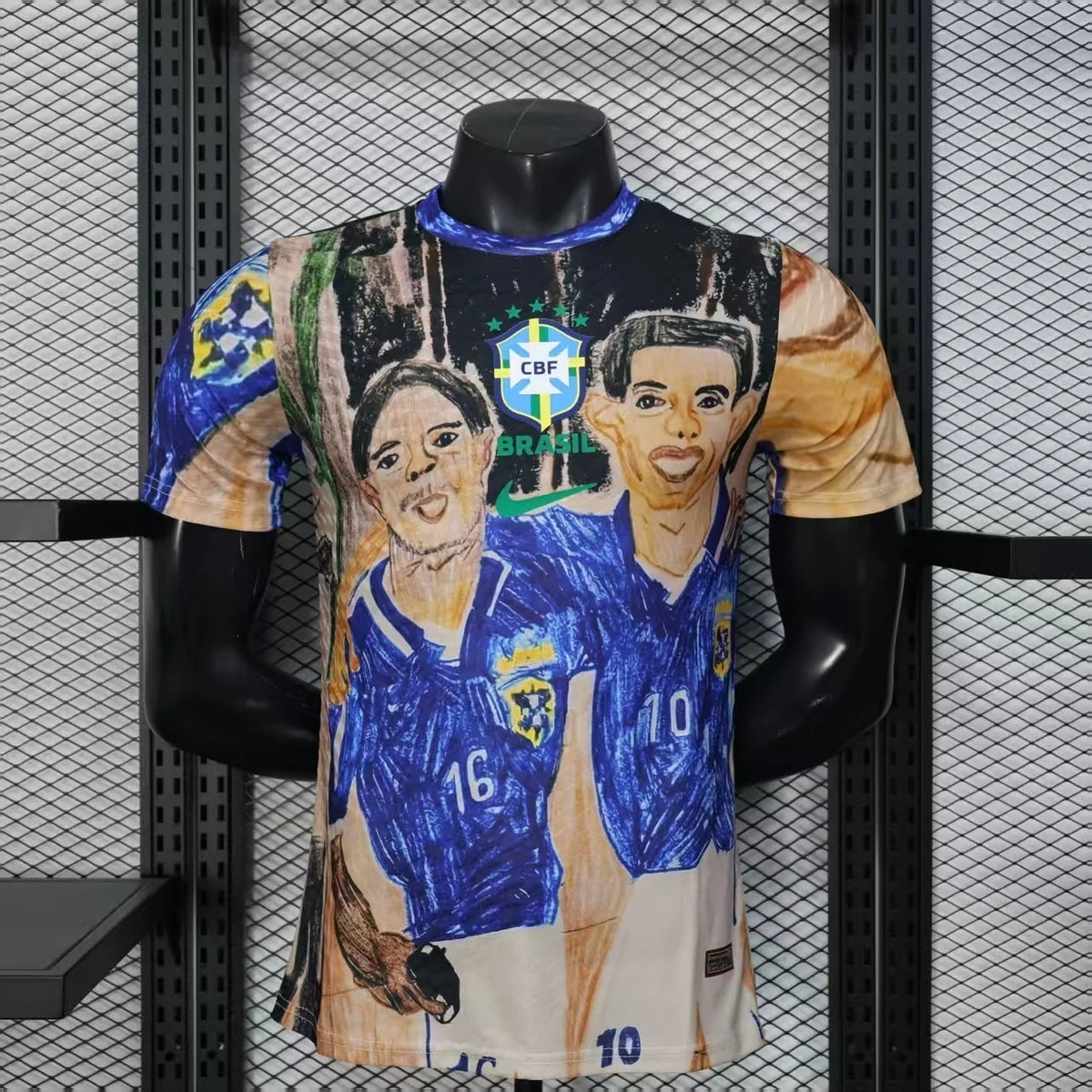 Brazil Marta & Mia Hamm Limited Jersey