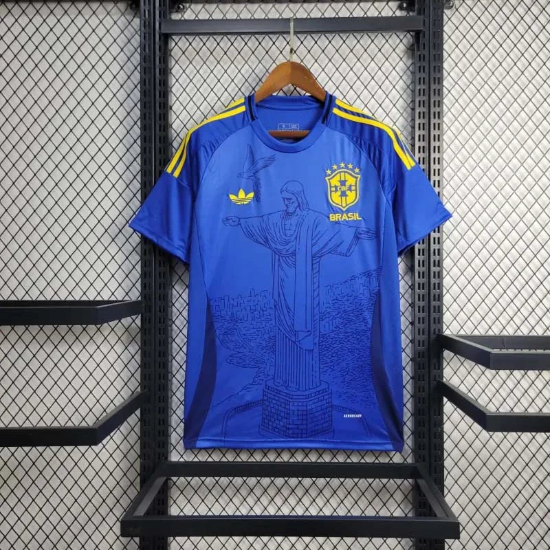 Brazil The Redeemer Blue Limited Jersey