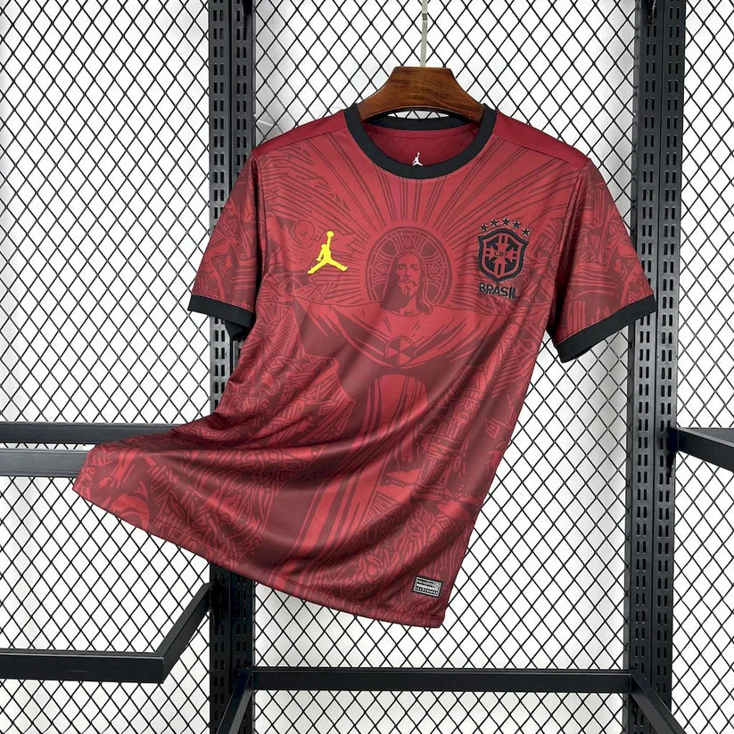 Brazil The Redeemer Red Limited Jersey