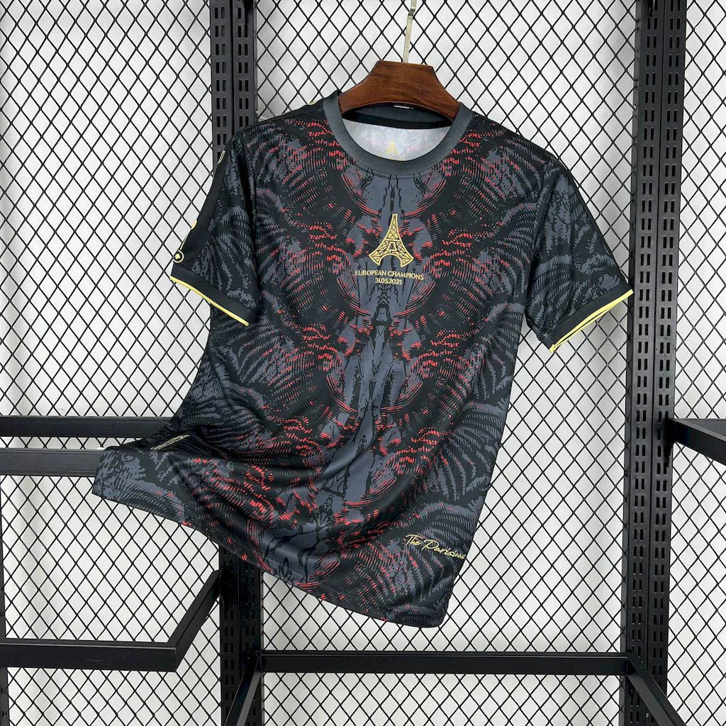 Campeones de Europa Black Limited Jersey