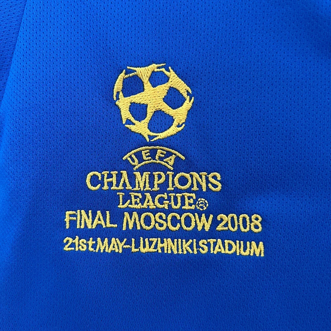 Chelsea 2008/2009 Champions League Final Retro Jersey Kids Size