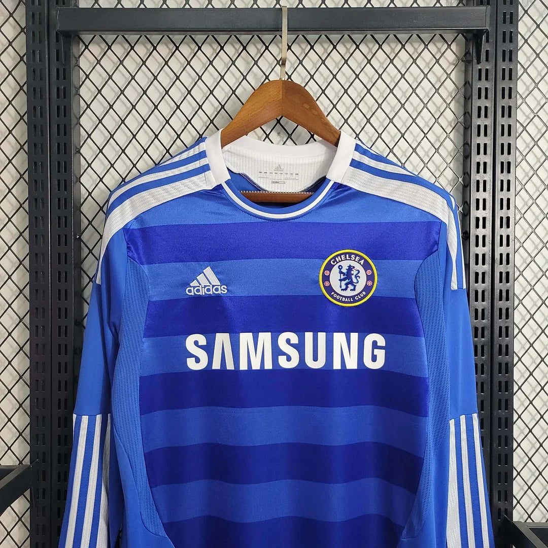 Chelsea 2011/2012 Home Long Sleeve Retro Jersey